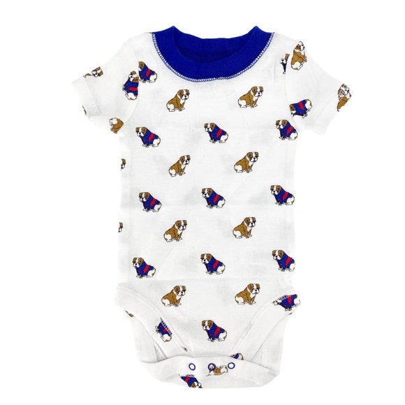 THE CHILDREN'S PLACE Bundles Baby Place Bulldog Bodysuit Pant 3 PC Set - Picture 4 of 16